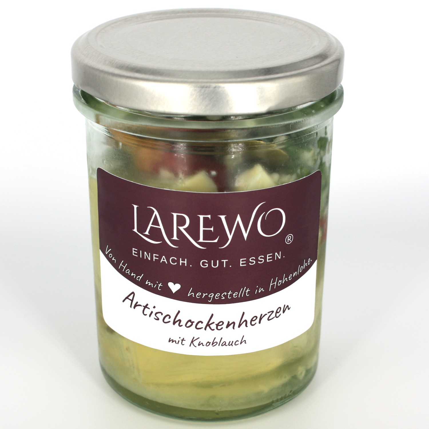 Artischockenherzen mit Knoblauch 150 g