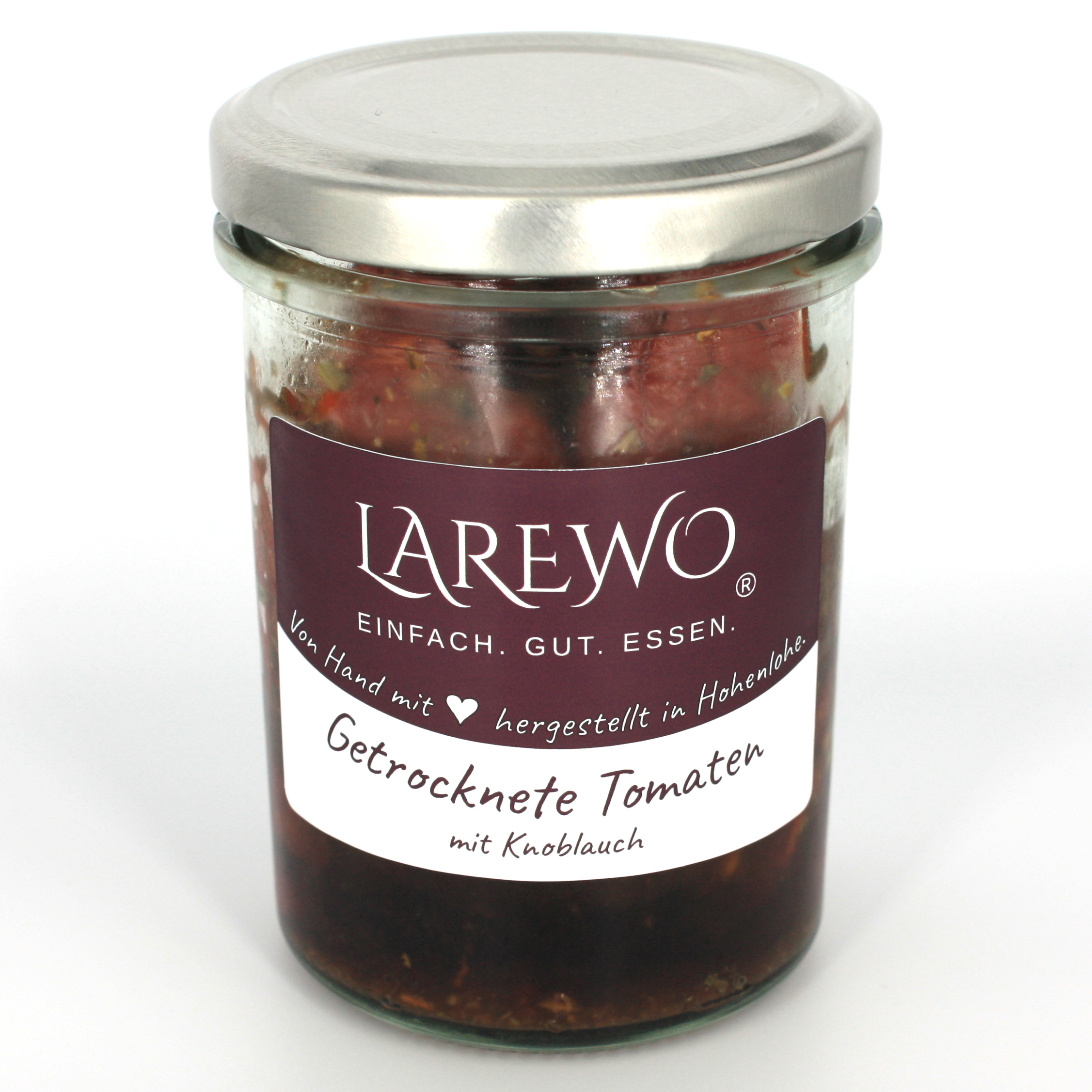 Getrocknete Tomaten mit Knoblauch 150 g
