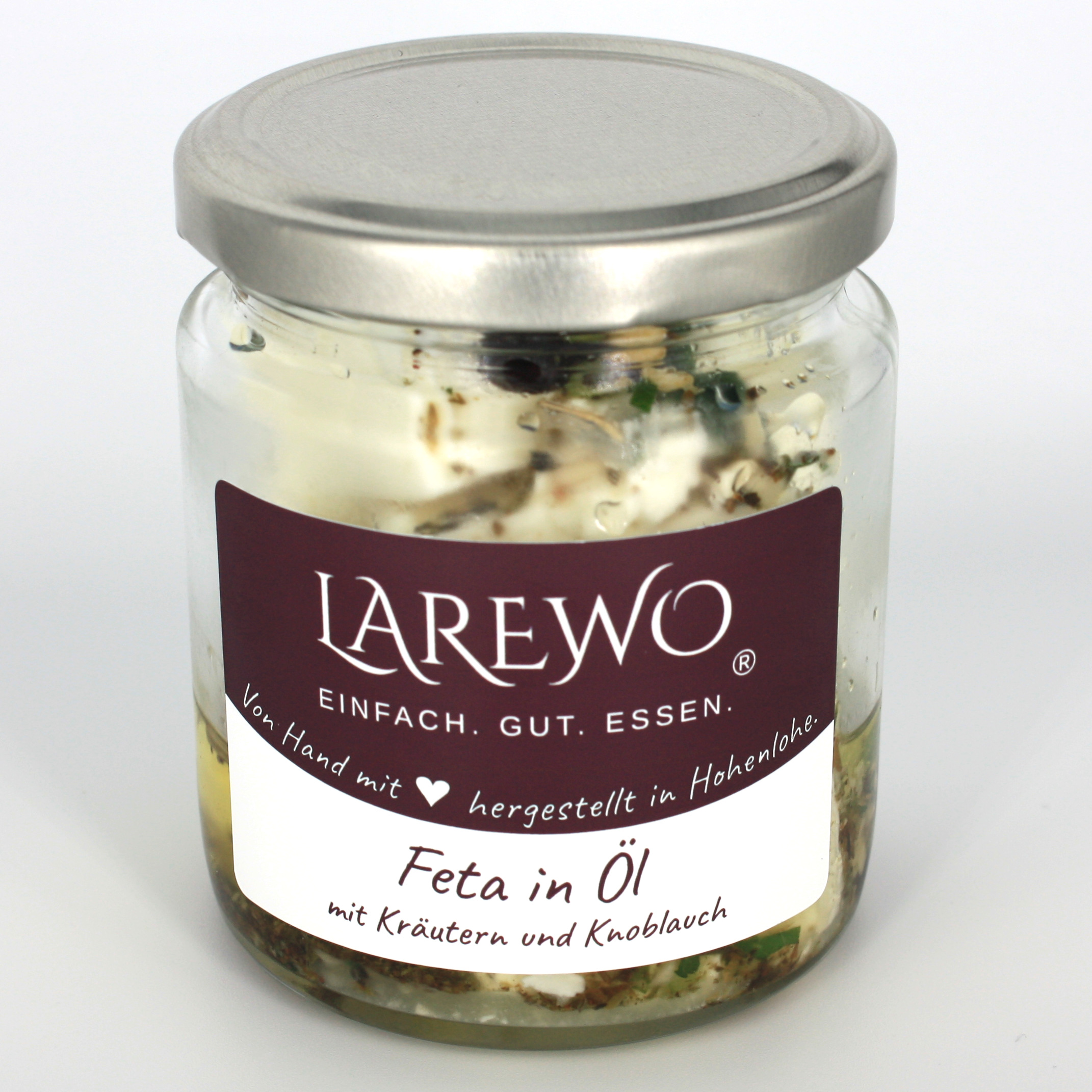 Feta in Öl mit Knoblauch 150 g