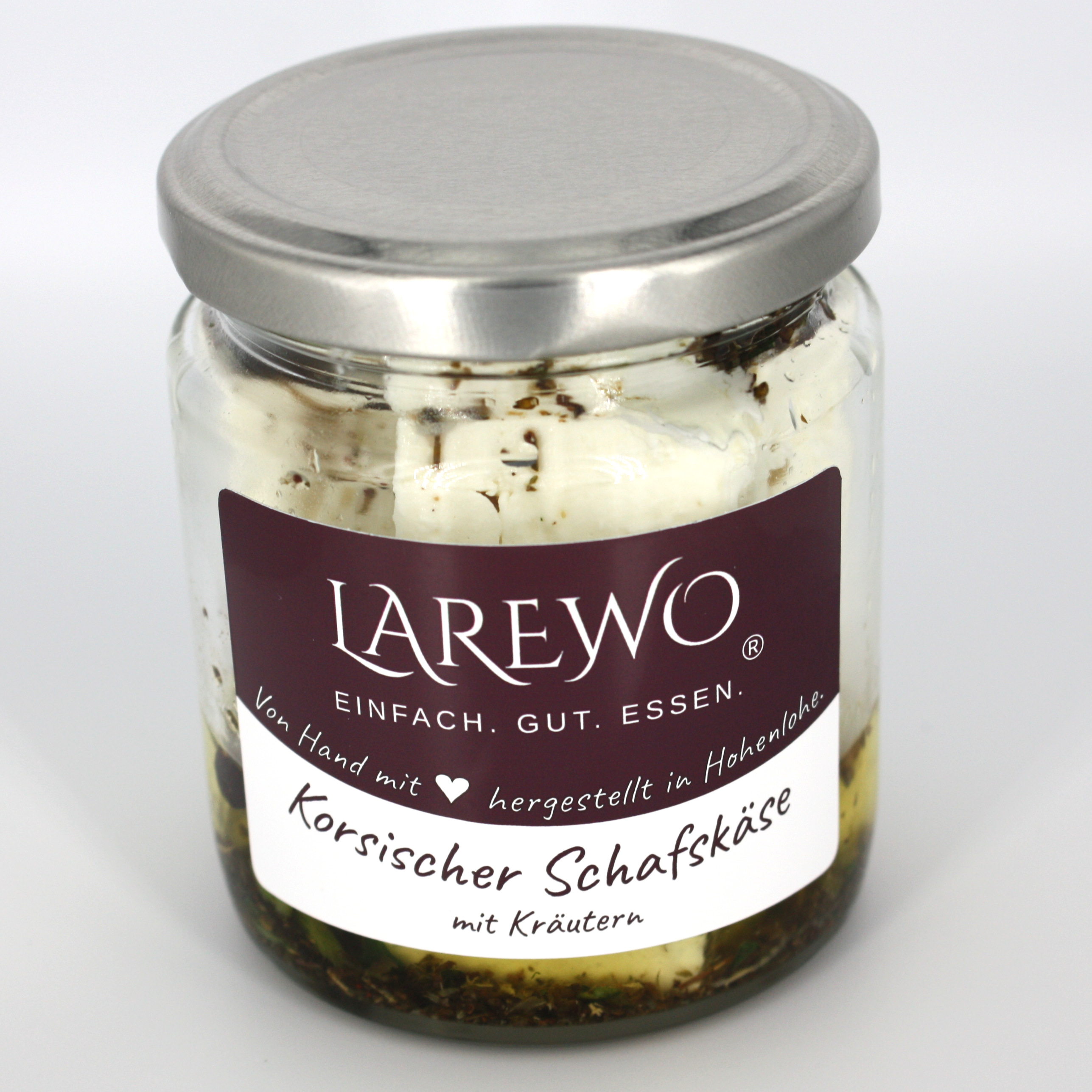Korsischer Schafskäse in Öl mit Kräutern 150 g